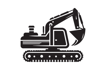 Creative excavator illustration 18.eps