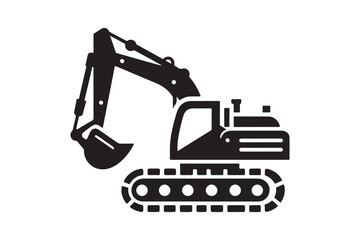 Creative excavator illustration 22.eps