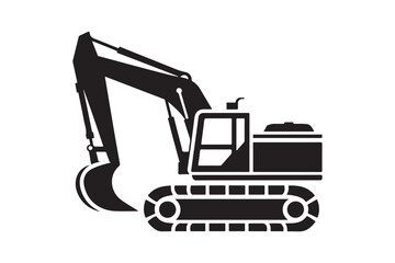 Creative excavator illustration 26.eps