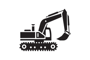 Creative excavator illustration 29.eps