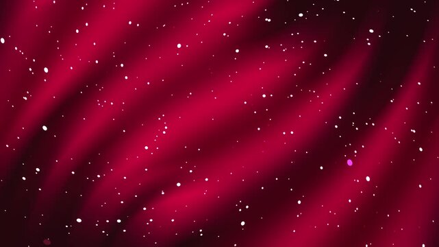 luxury red background abstract gradient backdrop flying away star particle fancy hd copy space digital rendering  celebration seamless loop animation