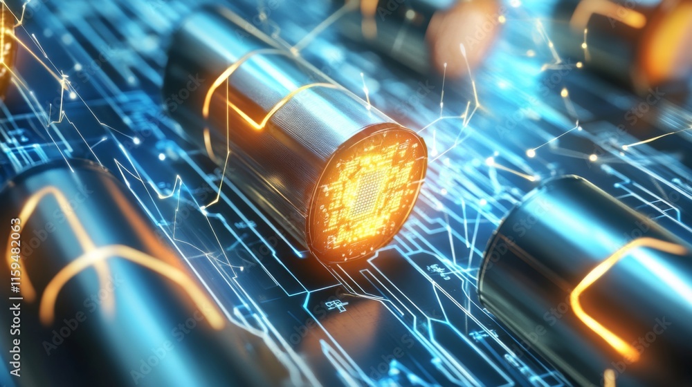 Poster close-up testing of supercapacitors in laboratory setting