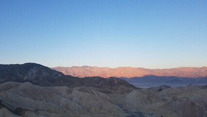 sunset in the mountains