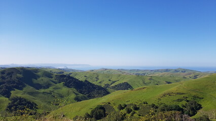 landscape with mountains