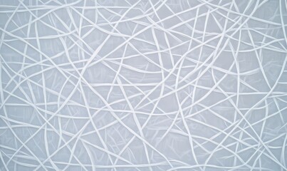 White linen fabric background with fine lines, soft texture, and subtle details in gray.