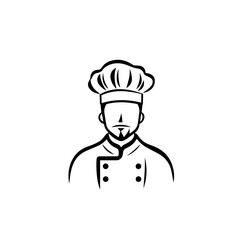Chef Icon. Trendy Style Vector Illustration Symbol