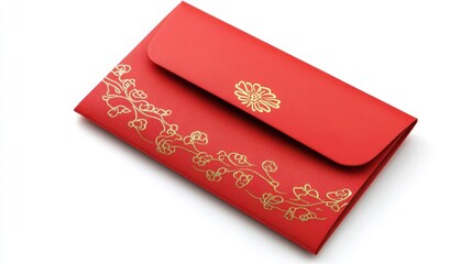 Elegant Red Envelope with Chinese Design