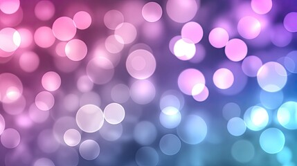 Fototapeta premium Abstract Pink And Blue Bokeh Lights Background