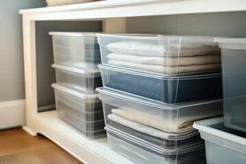 Maximize space with stackable storage solutions