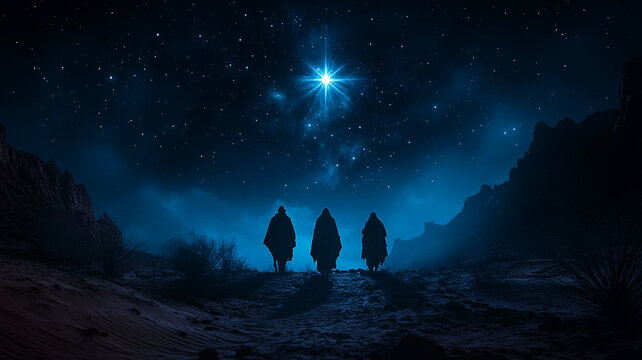 Three kings. The three wise men. Epiphany Day. The Epiphany.