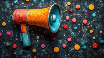 Creative marketing strategies to attract customers using bright visuals and sound