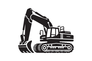 Creative excavator illustration  © SKShagor