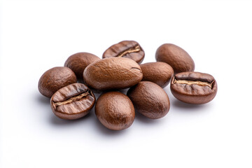 Close-up View of Perfectly Roasted Coffee Beans Showcasing Their Rich Texture and Deep Color for Coffee Lovers and Enthusiasts