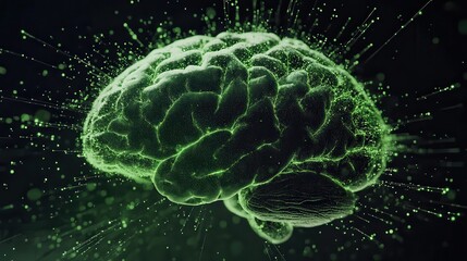 Obraz premium An animated figure with vivid red hair and playful expression dressed in casual attire exudes a sense of adventure and wonder, embodying youthful vibrance and creativity.