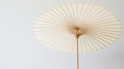 Vintage Sonnenschirm mit minimalistischem Design f&uuml;r Fr&uuml;hlingsdeko und &auml;sthetische Inspiration