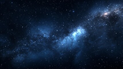 Naklejka premium Night sky nature landscape background