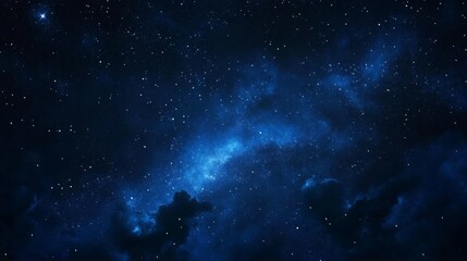 Night sky nature landscape background