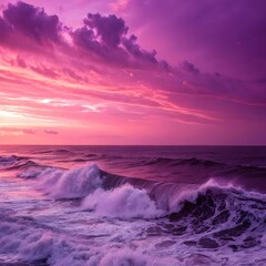 Obraz premium sunset over the sea