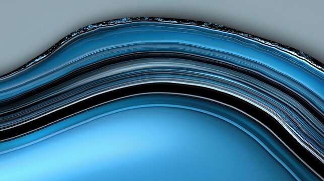 Vivid blue agate slices featuring crystalline textures close-up abstract art studio environment macro view natural beauty