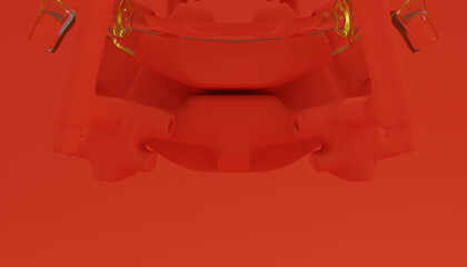 3d Abstract Design, modern background © neurostructure