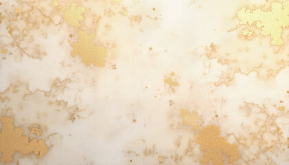 Fototapeta premium Cream and gold abstract textured background with subtle gradients