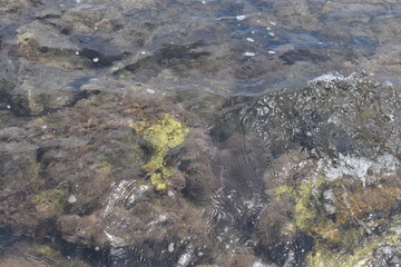 inside the crystal water