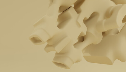 3d Abstract Design, modern background © neurostructure