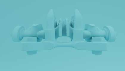 3d Abstract Design, modern background © neurostructure