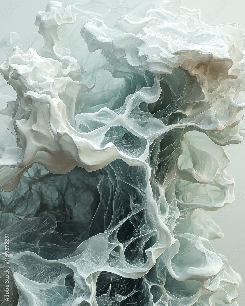 Poster dynamic fluid overlay movement abstract space high-resolution texture art minimalist environment clo