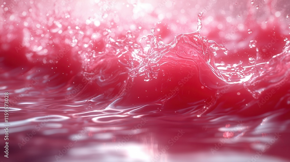 Poster dynamic water splash action abstract background high-resolution fluid overlay stunning glossy textur