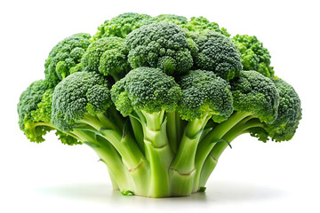 broccoli isolated on white