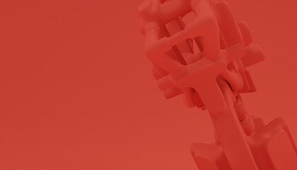 3d Abstract Design, modern background © neurostructure