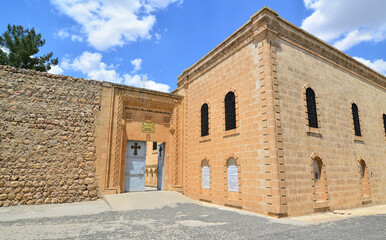 Mor Abrohom Monastery in Midyat, Mardin, Turkey. © sinandogan