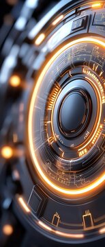 Real-Time Energy Control Systems in Digital Environments showcasing a neon-inspired interface with glowing power circuits and energy graphs, symbolizing advanced digital energy monitoring..