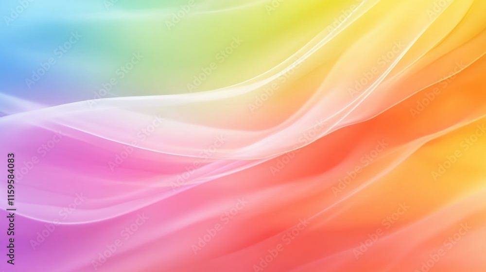 Aufkleber bright and clean abstract background with soft colors