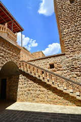 Mor Abrohom Monastery in Midyat, Mardin, Turkey. © sinandogan