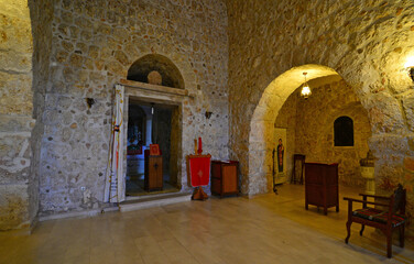 Mor Abrohom Monastery in Midyat, Mardin, Turkey. © sinandogan