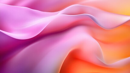 Obraz premium Colorful Abstract Waves with Clean Lines and Vibrant Texture
