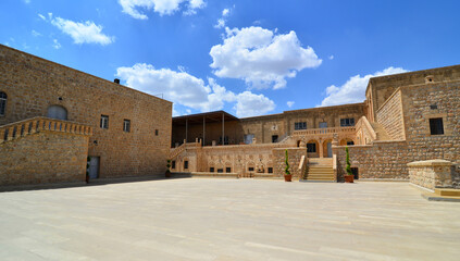 Mor Abrohom Monastery in Midyat, Mardin, Turkey. © sinandogan
