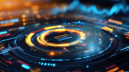 Dynamic High-Resolution Interface with Clean Lines