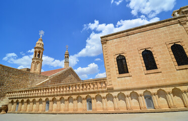 Mor Abrohom Monastery in Midyat, Mardin, Turkey. © sinandogan