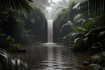 Fototapeta premium Rainfall