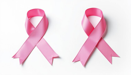 Pink Ribbon Awareness Symbol for Cancer Support