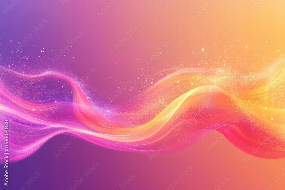 Leinwandbilder vibrant abstract explosion of colors with plenty of copy space for creative designs and text placeme