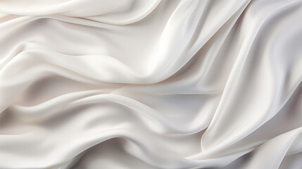 Obraz premium White fabric with a pattern on it