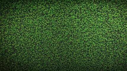 Obraz premium top view on green artificial grass lawn surface texture background