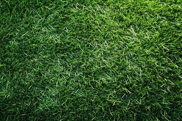 Artificial Green Football Field Texture Background for Sports and Recreation