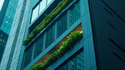 Modern Urban Building with Natural Lighting Features