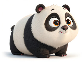 Obraz premium panda with a smile