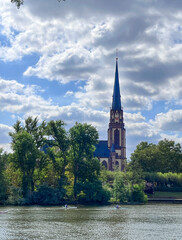 Dreikonigskirche - Lutheran Church of the Three Kings (Magi), Frankfurt am Main, Hessen, Germany